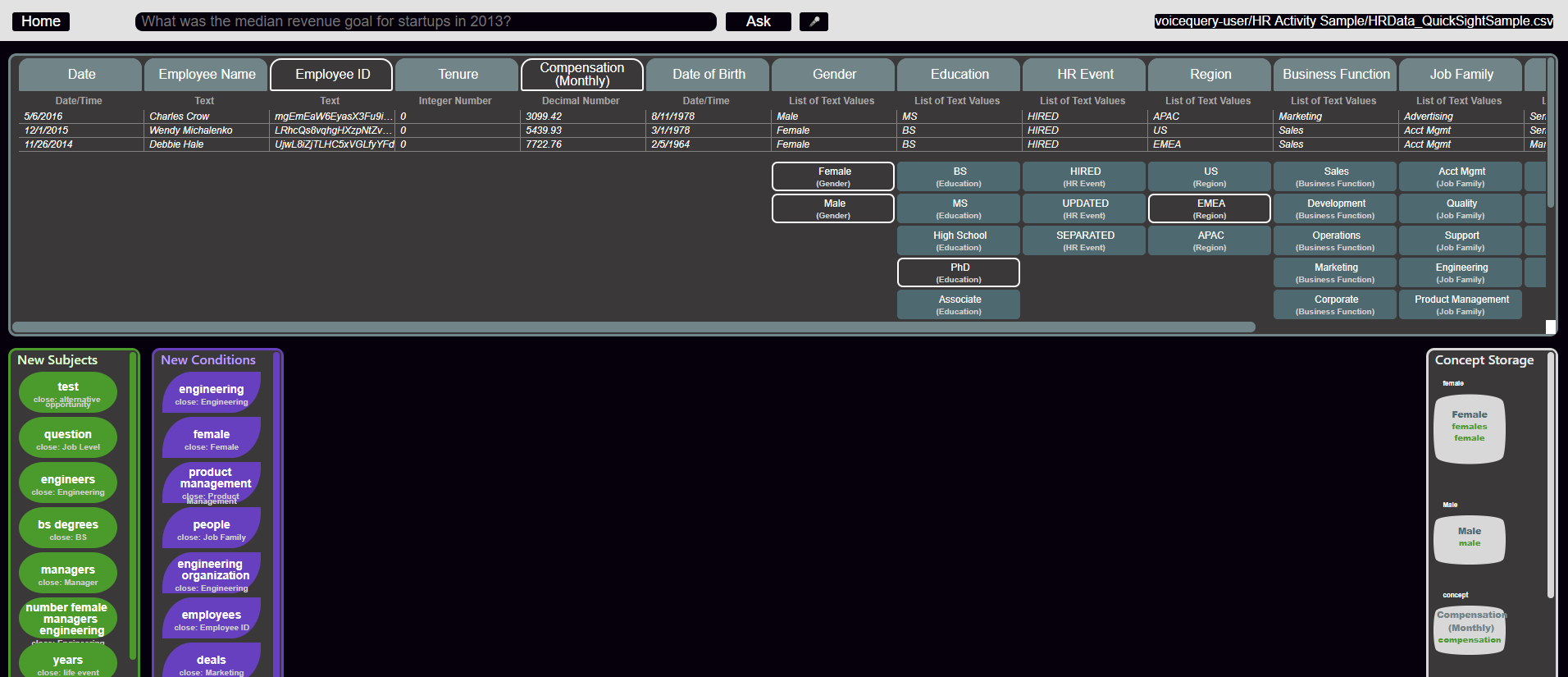 Answering Machine main view