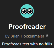 proofreader GPT