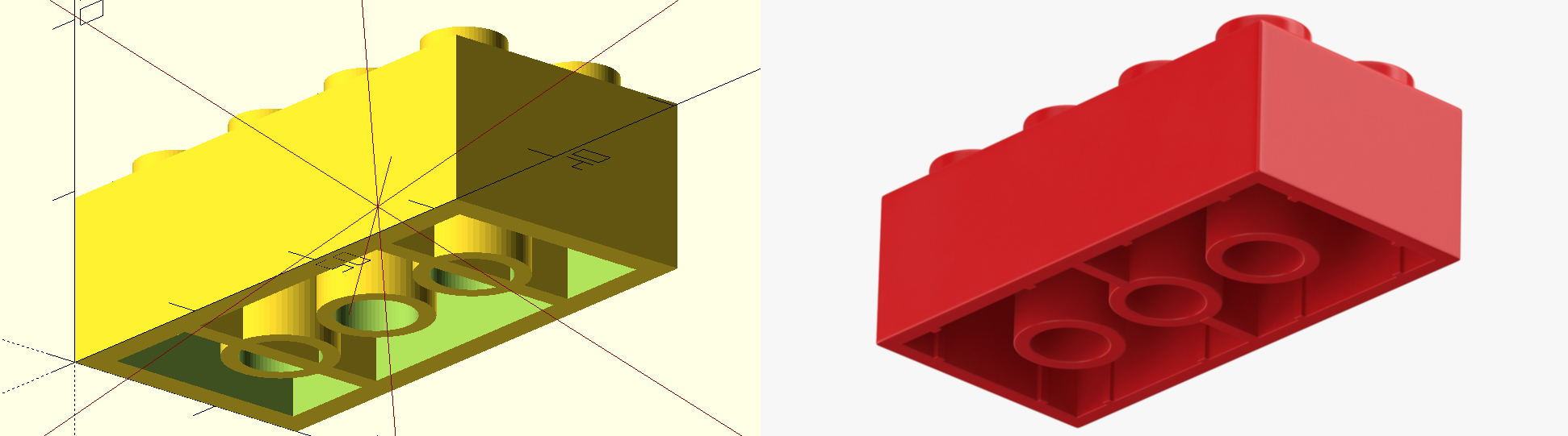 an OpenSCAD render